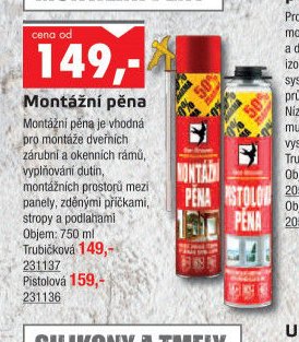 Montážní pěna