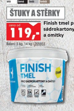 Finish tmel pro sádrokartony a omítky