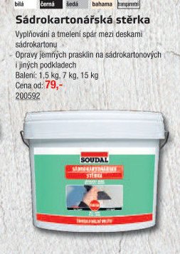 Sádrokartonářská stěrka