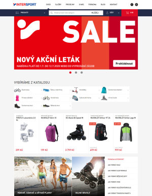 aktuální leták Intersport 1.7.2020-7.7.2020