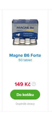 Magne B6 Forte 50 tablet