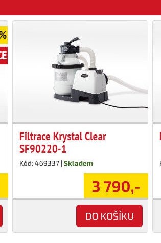 Filtrace Krystal Clear SF90220-1