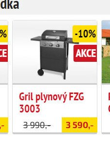 Gril plynový FZG 3003