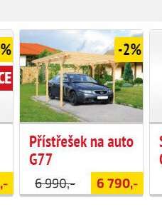 Přístřešek na auto G77