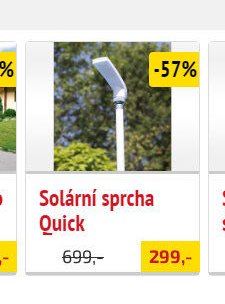 Solární sprcha Quick
