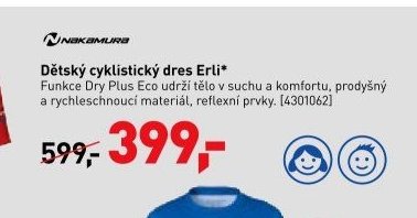 Dětský cyklistický dres Erli* - Intersport aktualniletaky.eu