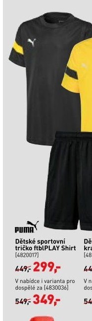 Dětské sportovní tričko ftblPLAY Shirt