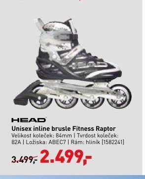 Unisex inline brusle Fitness Raptor