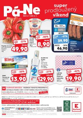aktuální leták Kaufland 3.7.2020-5.7.2020