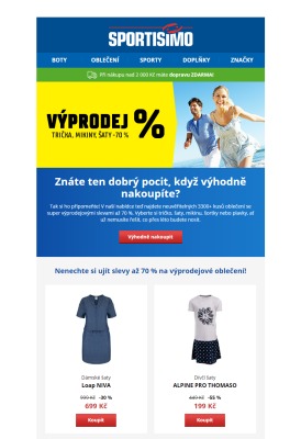 aktuální leták Sportisimo 3.7.2020-9.7.2020