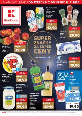 aktuální leták Kaufland 8.7.2020-14.7.2020