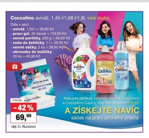 Coccolino aviváž
