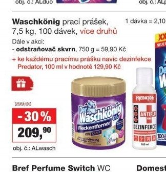 Waschkönig prací prášek