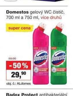 Domestos gelový WC čistič