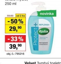 Radox Protect antibakteriální tekuté mýdlo
