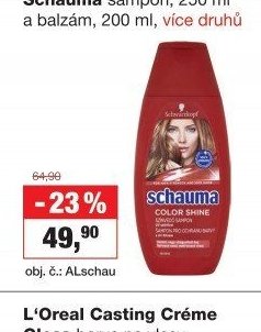 Schauma šampon, 250 ml a balzám, 200 ml