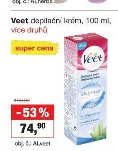 Veet depilační krém, 100 ml