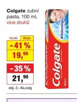 Colgate zubní pasta, 100 ml, více druhů