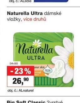 Naturella Ultra dámské vložky, více druhů