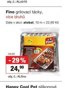 Fino grilovací tácky, více druhů