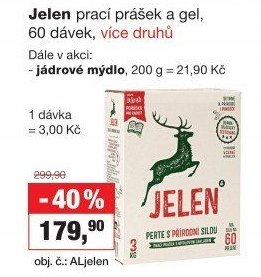 Jelen prací prášek a gel, 60 dávek
