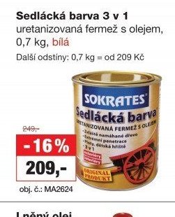 Sedlácká barva 3 v 1