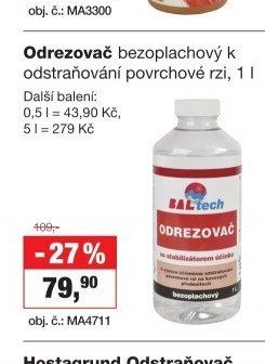 Odrezovač bezoplachový