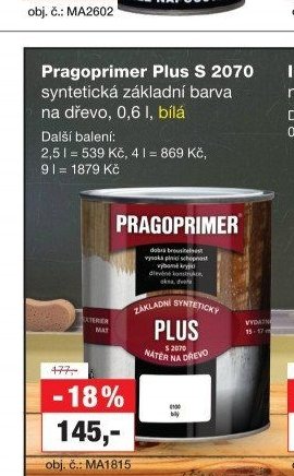 Pragoprimer Plus S 2070
