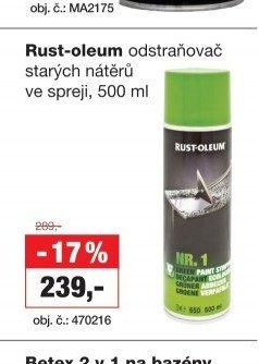 Rust-oleum odstraňovač starých nátěrů