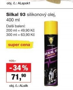 Silkal 93 silikonový olej, 400 ml