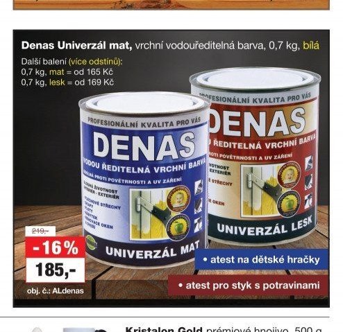 Denas Univerzál mat, 0,7 kg