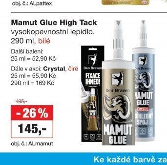 Mamut Glue High Tack, 290 ml