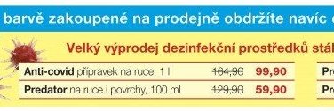 Anti-covid přípravek na ruce, 1 l