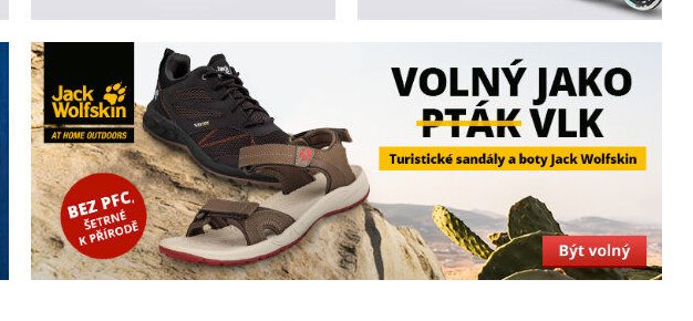 Turistické sandály a boty Jack Wolfskin