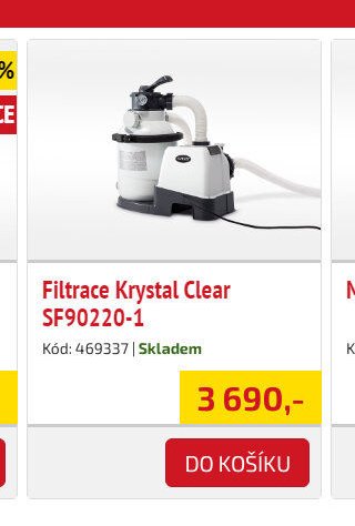 Filtrace Krystal Clear SF90220-1