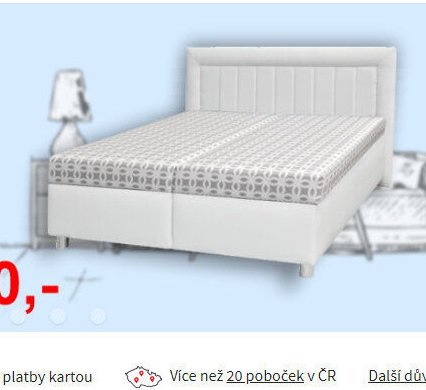 postel s úložným prostorem 170 avion