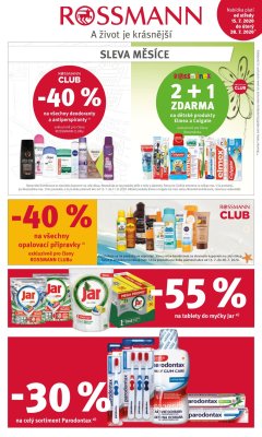 aktuální leták ROSSMANN drogerie 15.7.2020-28.7.2020