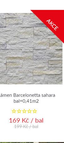 Kámen Barcelonetta sahara bal=0,41m2