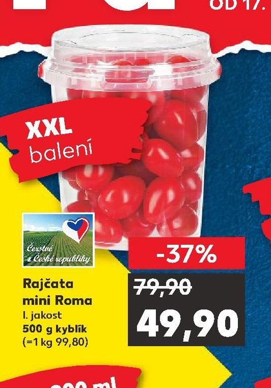 Rajčata mini Roma