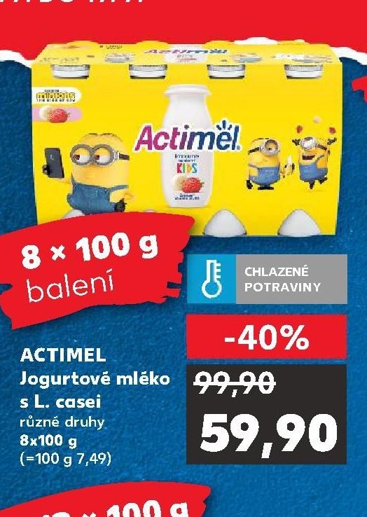 ACTIMEL Jogurtové mléko s L. casei