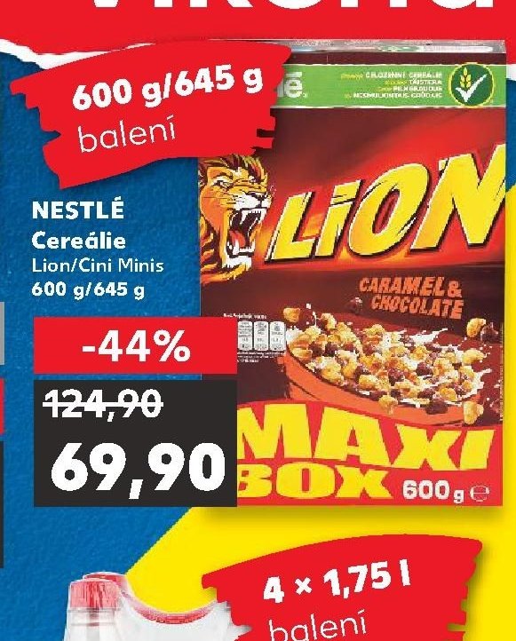 NESTLÉ Cereálie Lion/Cini Minis