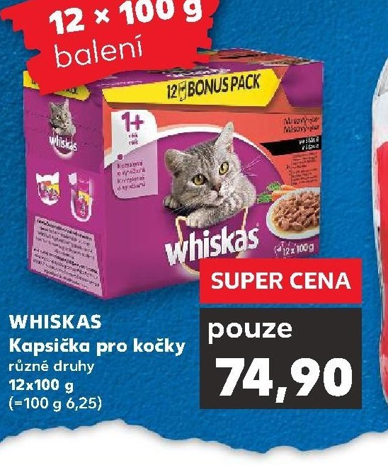 WHISKAS Kapsička pro kočky