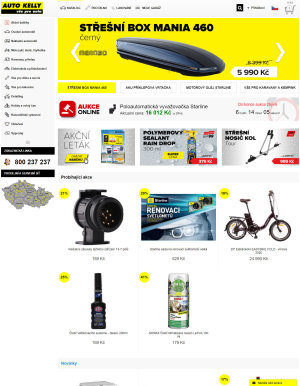 aktuální leták Auto Kelly 21.7.2020-27.7.2020