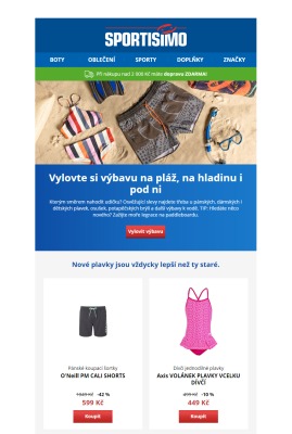 aktuální leták Sportisimo 23.7.2020-28.7.2020