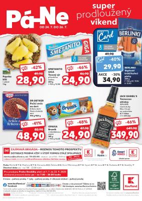 aktuální leták Kaufland 24.7.2020-26.7.2020