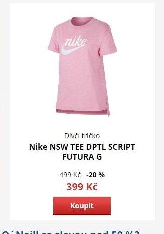 Nike NSW TEE DPTL SCRIPT FUTURA G