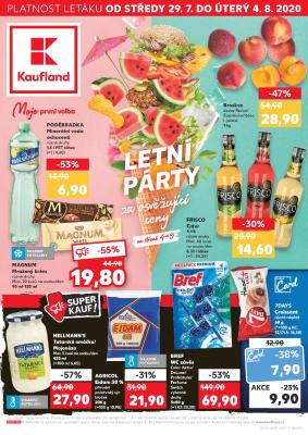 aktuální leták Kaufland 29.7.2020-4.8.2020