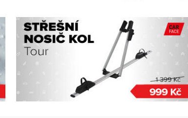 Střešní nosič kol Tour