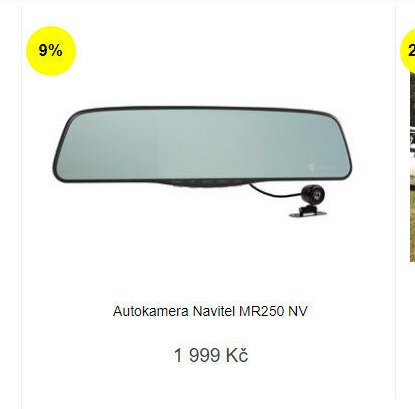 Autokamera Navitel MR250 NV