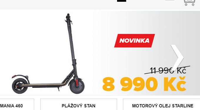 EASYBIKE GO! ELEKTRICKÁ KOLOBĚŽKA